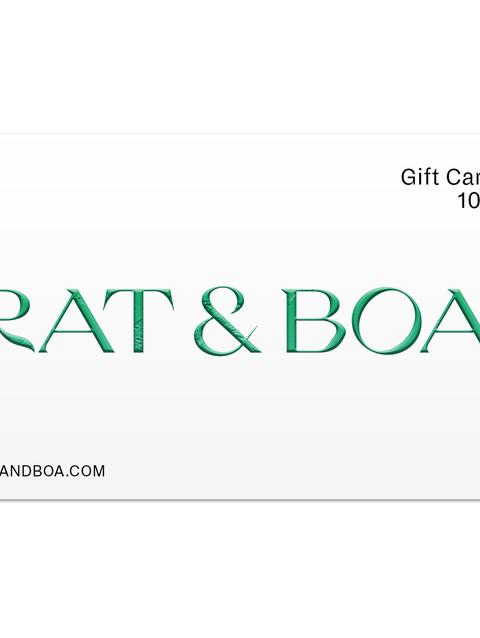 Rat & Boa £100 Gift Card