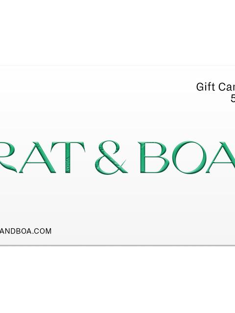 Rat & Boa £50 Gift Card